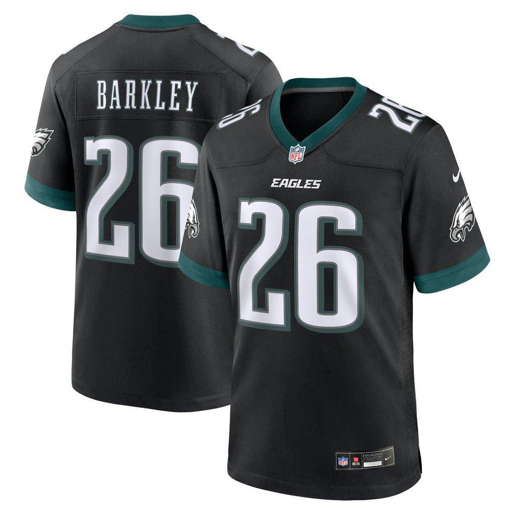 Philadelphia Eagles Saquon Barkley Nike Game Player Jersey - Midnight Green