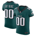 Philadelphia Eagles Nike Vapor F.U.S.E. Elite Custom Jersey - Midnight Green