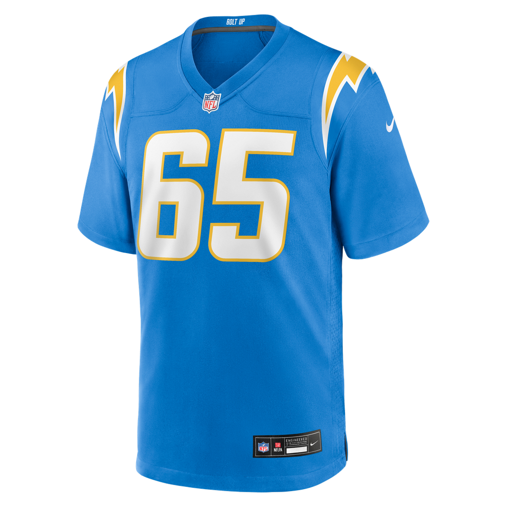 Los Angeles Chargers Logan Taylor Nike Team Game Jersey - Powder Blue