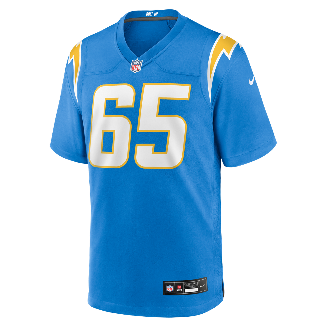 Los Angeles Chargers Logan Taylor Nike Team Game Jersey - Powder Blue