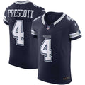 Dallas Cowboys Dak Prescott Nike Team Vapor F.U.S.E. Elite Jersey - Navy