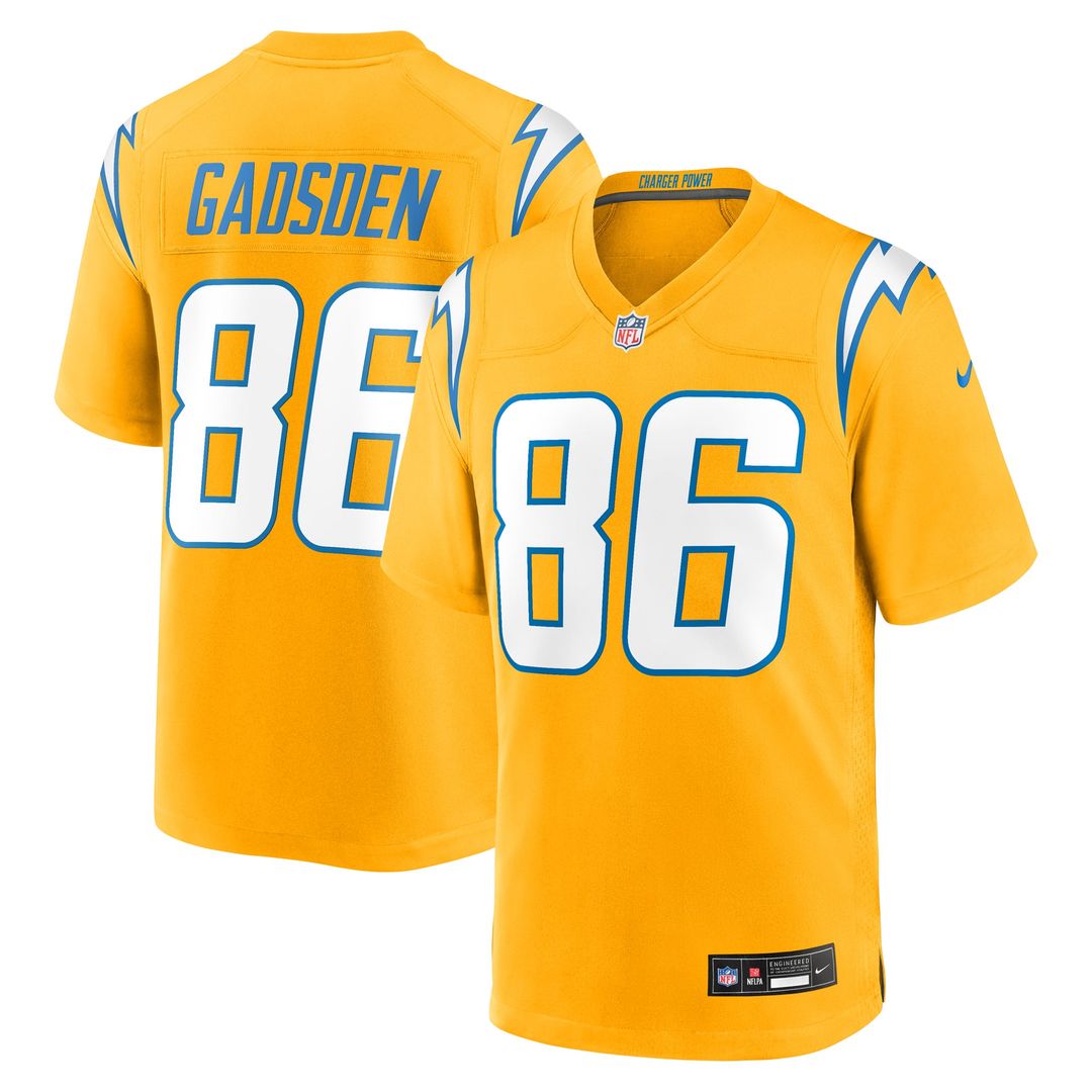 Los Angeles Chargers Oronde Gadsden Nike Alternate 2 Super Chargers Game Jersey - Navy