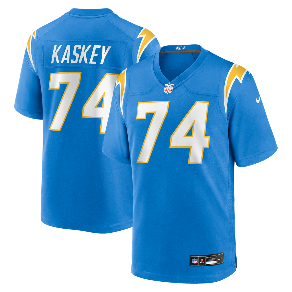 Los Angeles Chargers Matt Kaskey Nike Team Game Jersey - Powder Blue