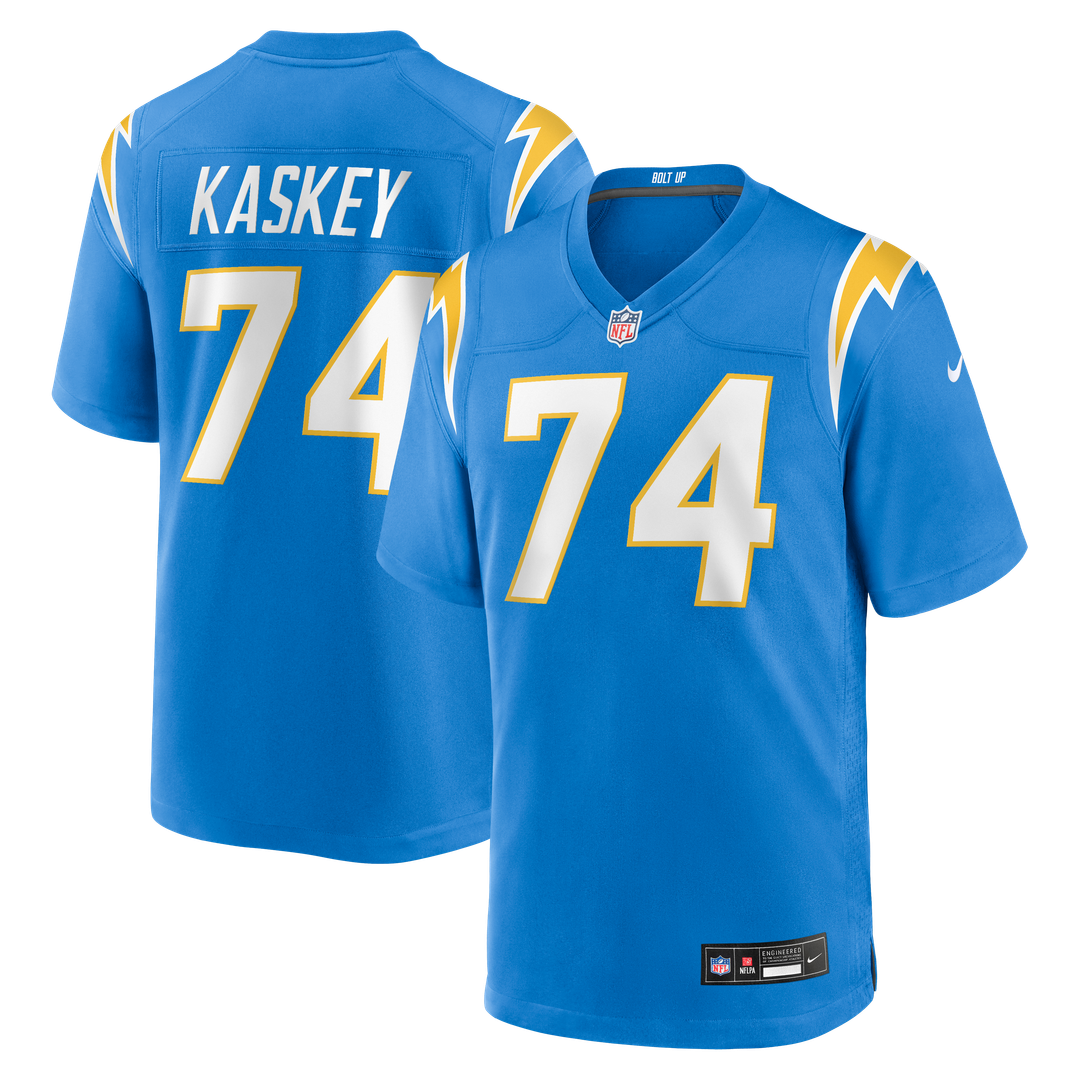 Los Angeles Chargers Matt Kaskey Nike Team Game Jersey - Powder Blue