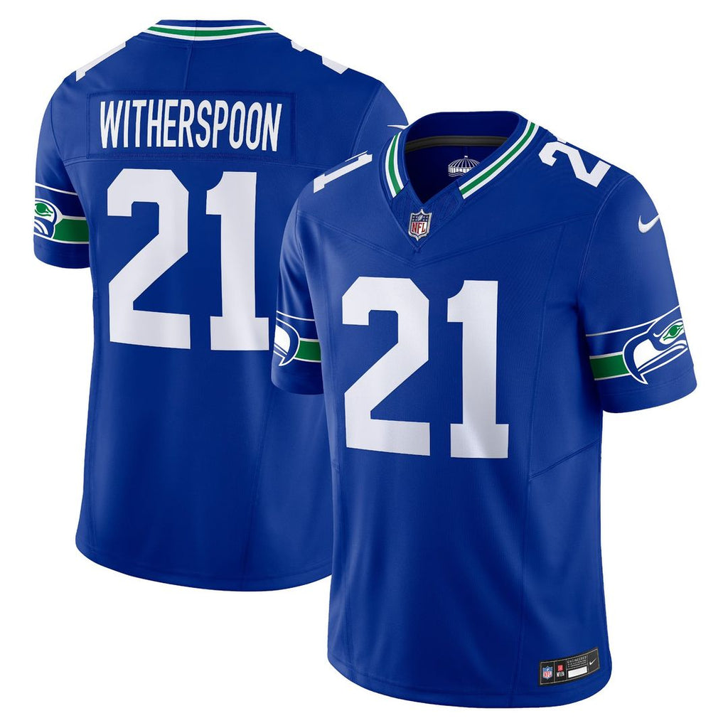 Seattle Seahawks Devon Witherspoon Nike Alternate Vapor F.U.S.E. Limited Jersey - Royal