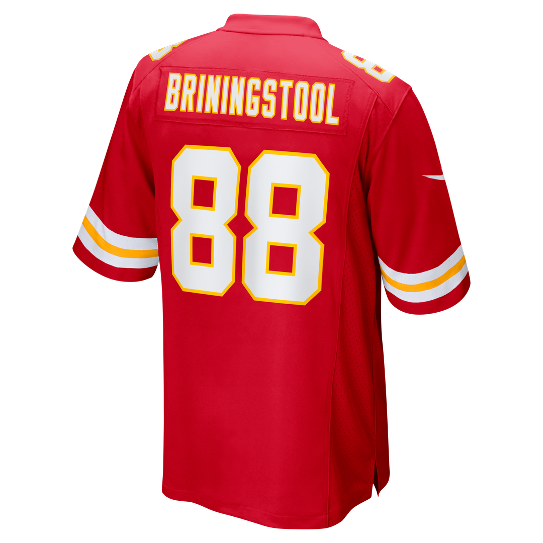 Kansas City Chiefs Jake Briningstool Nike Team Game Jersey - Red