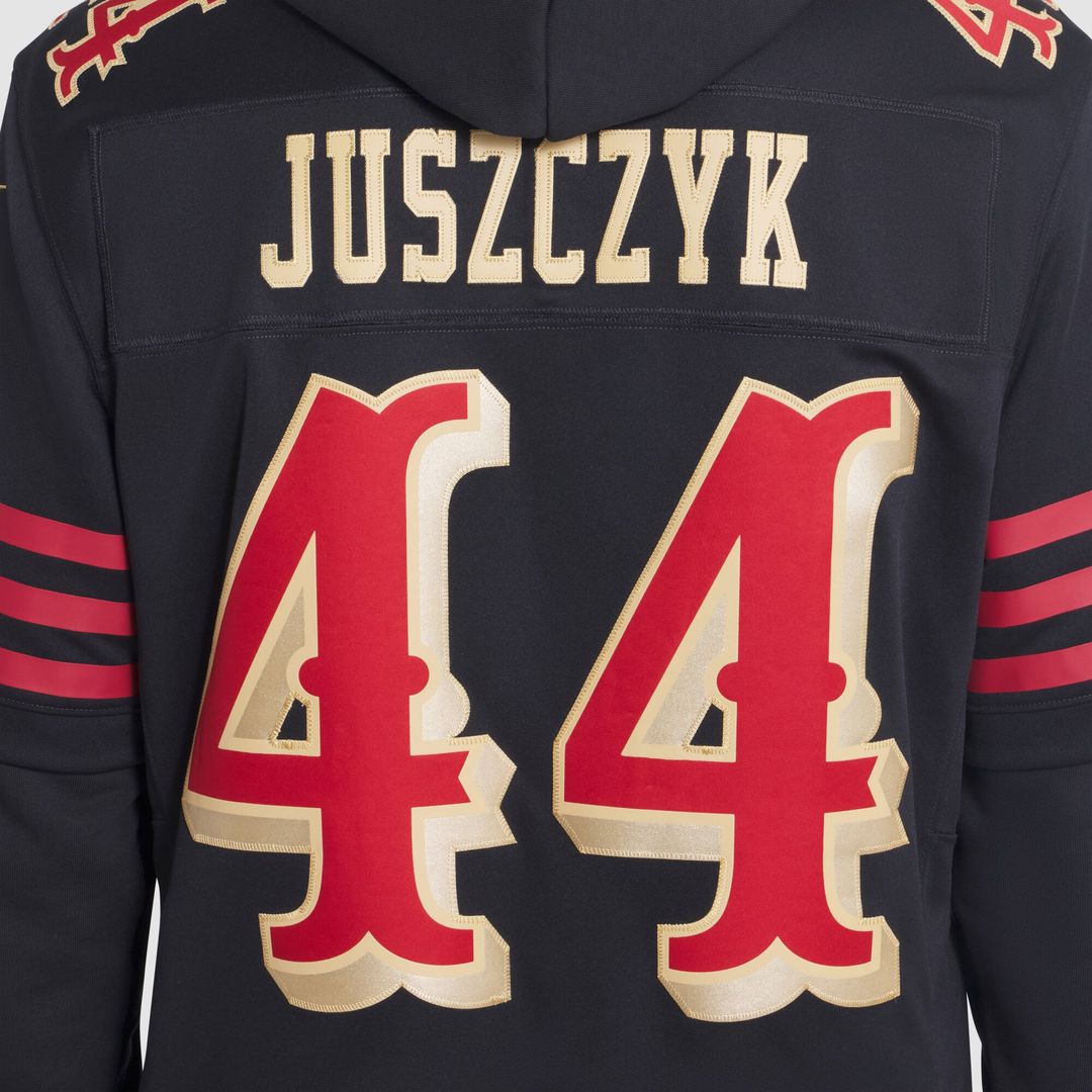 San Francisco 49ers Kyle Juszczyk Nike Rivalries Collection Stitched Limited Jersey - Black
