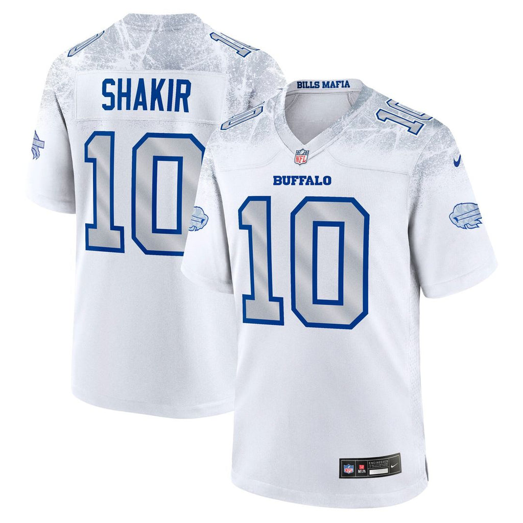 Buffalo Bills Khalil Shakir Nike Rivalries Collection Game Jersey - White