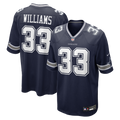 Dallas Cowboys Javonte Williams Nike Team Game Jersey - Navy