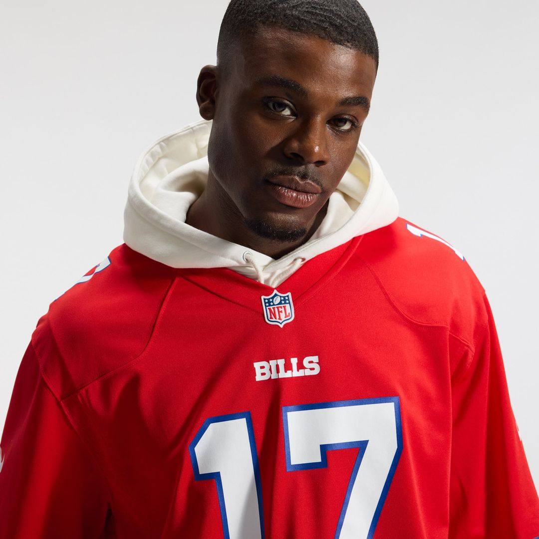 Buffalo Bills Josh Allen Nike Alternate Game Jersey - Red