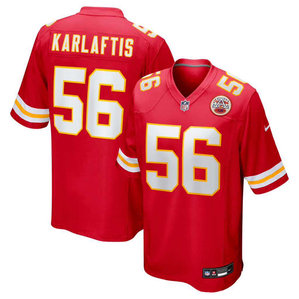 Kansas City Chiefs George Karlaftis Nike Player Game Jersey - Red