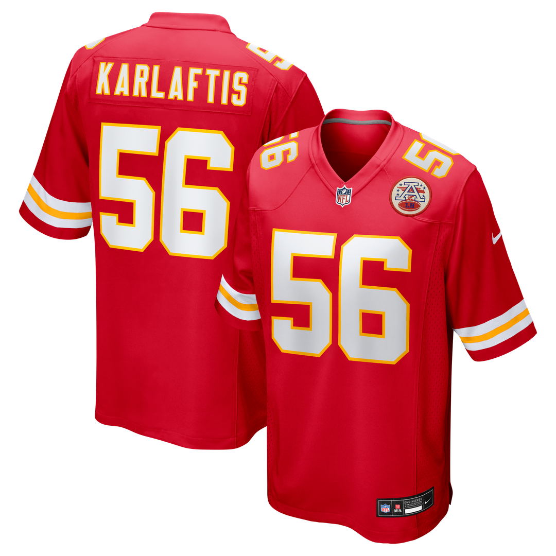 Kansas City Chiefs George Karlaftis Nike Player Game Jersey - Red