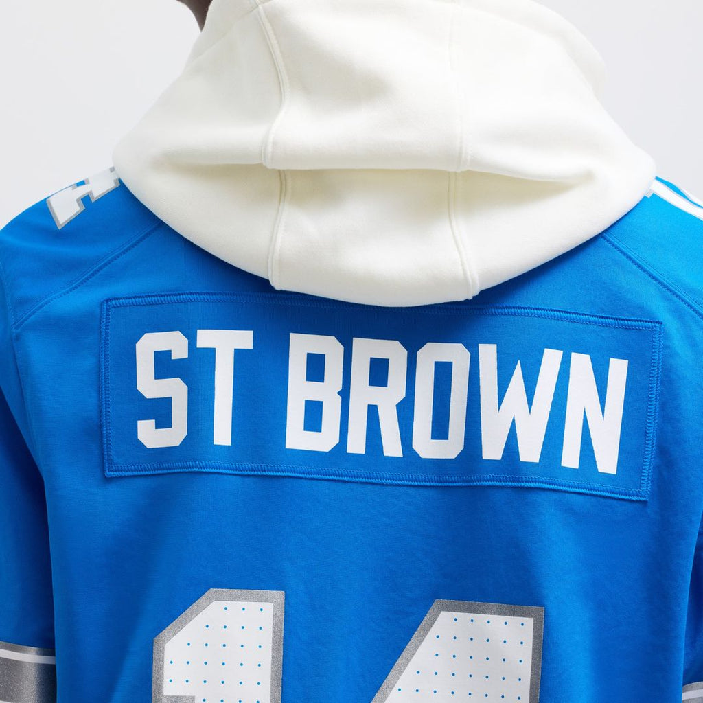 Detroit Lions Amon-Ra St. Brown Nike Game Jersey - Blue