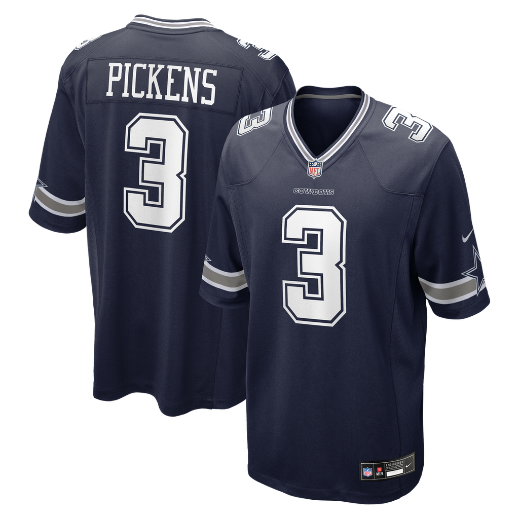 Dallas Cowboys George Pickens Nike Game Jersey - Navy