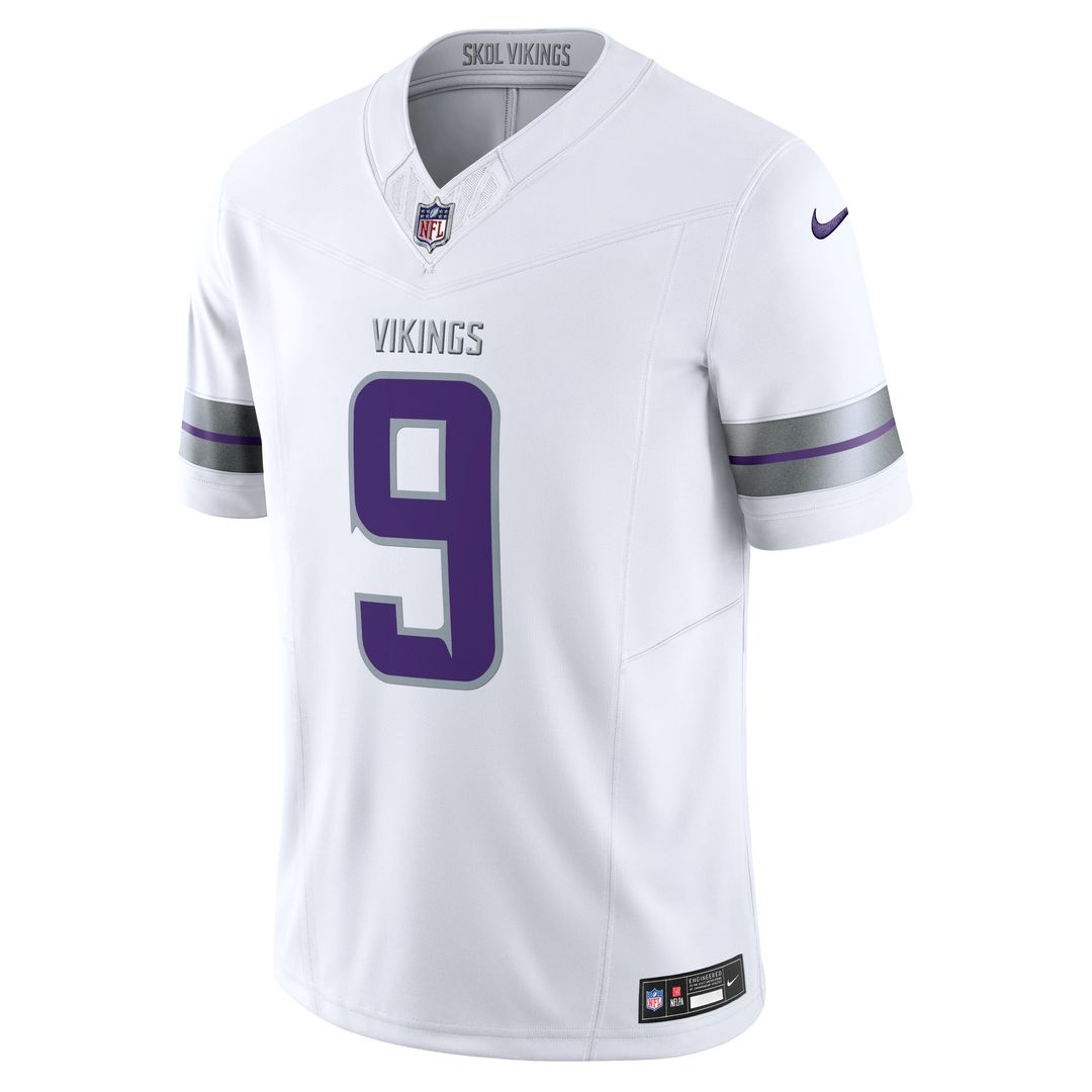 Minnesota Vikings J.J. McCarthy Nike Vapor F.U.S.E. Limited Jersey - White