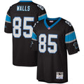 Carolina Panthers Wesley Walls Mitchell & Ness Legacy Replica Jersey - Black