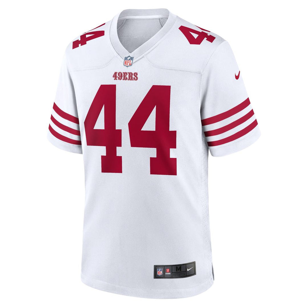 San Francisco 49ers Kyle Juszczyk Nike Player Game Jersey - White