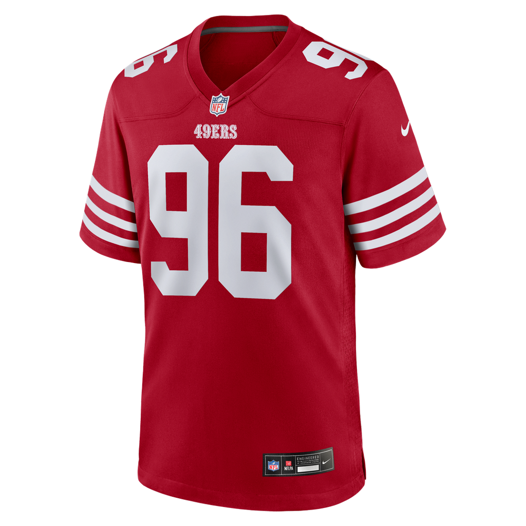 San Francisco 49ers Jordan Jefferson Nike Team Game Jersey - Scarlet