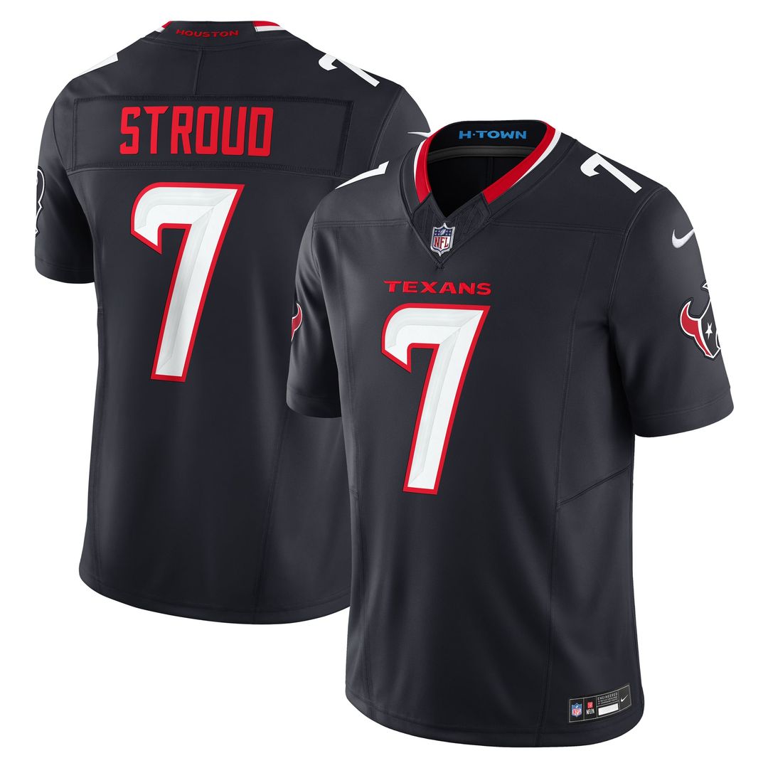 Houston Texans C.J. Stroud Nike Vapor F.U.S.E. Limited Jersey - Navy