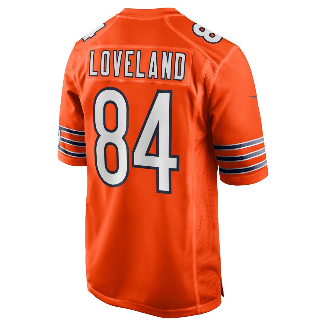 Chicago Bears Colston Loveland Nike Team Game Jersey - Navy