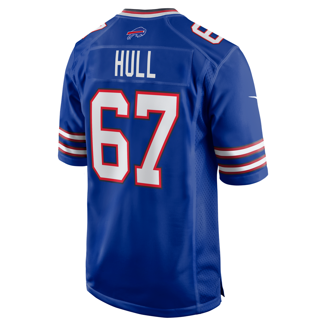 Buffalo Bills Kent Hull Nike Game Retired Player Jersey - Royal