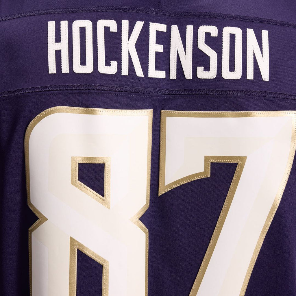 Minnesota Vikings T.J. Hockenson Nike 2026 Rivalries Collection Stitched Limited Jersey - Purple