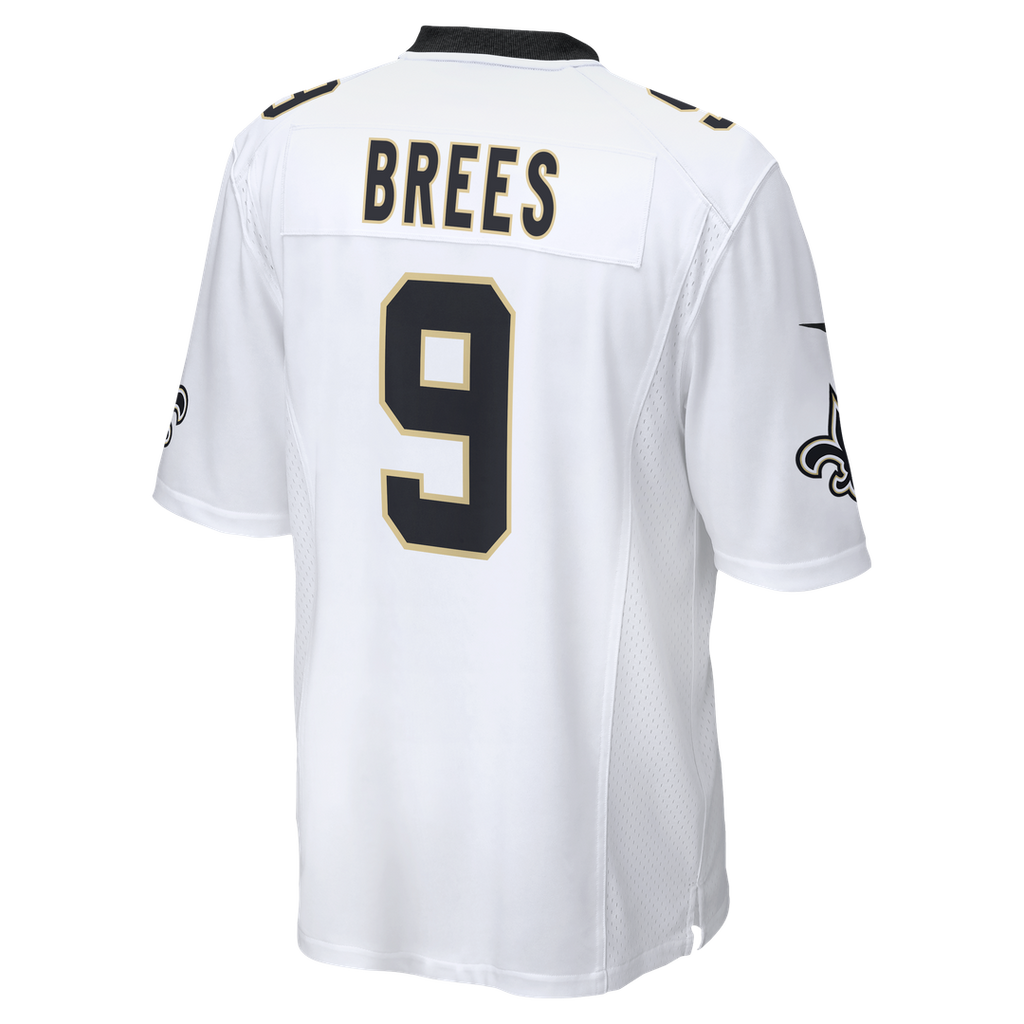New Orleans Saints Drew Brees Nike Team Game Jersey - Black