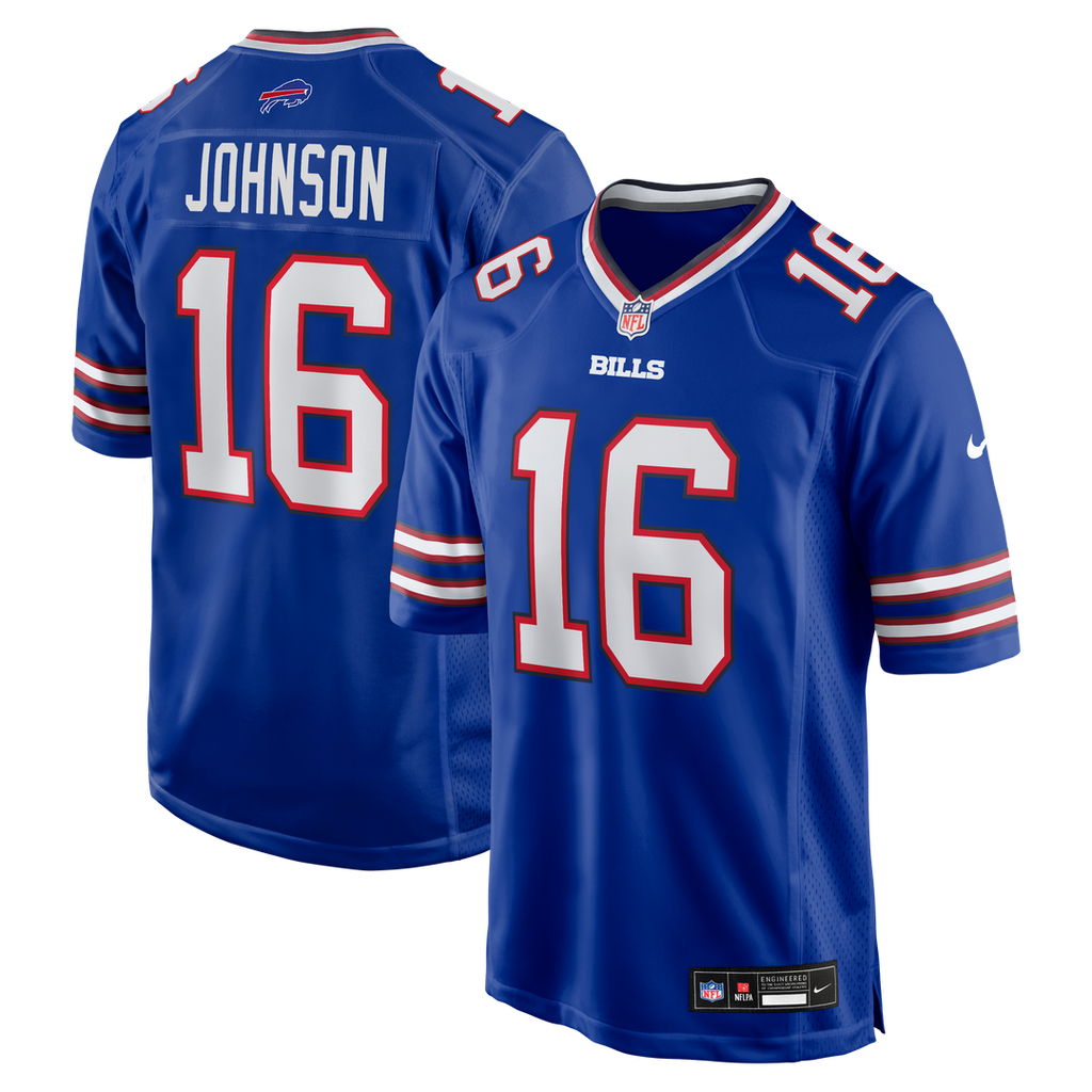 Buffalo Bills Xavier Johnson Nike Game Jersey - Royal