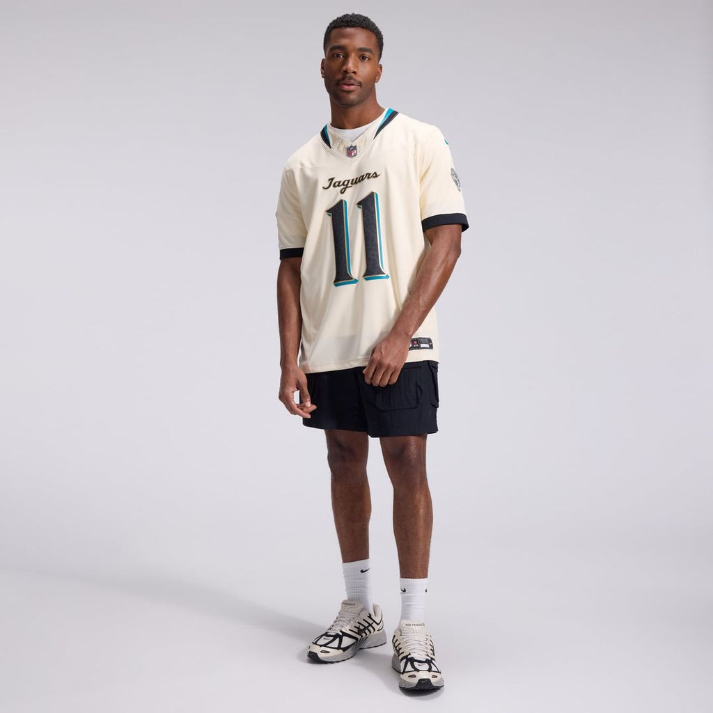 Jacksonville Jaguars Parker Washington Nike 2026 Rivalries Collection Stitched Limited Jersey - Natural