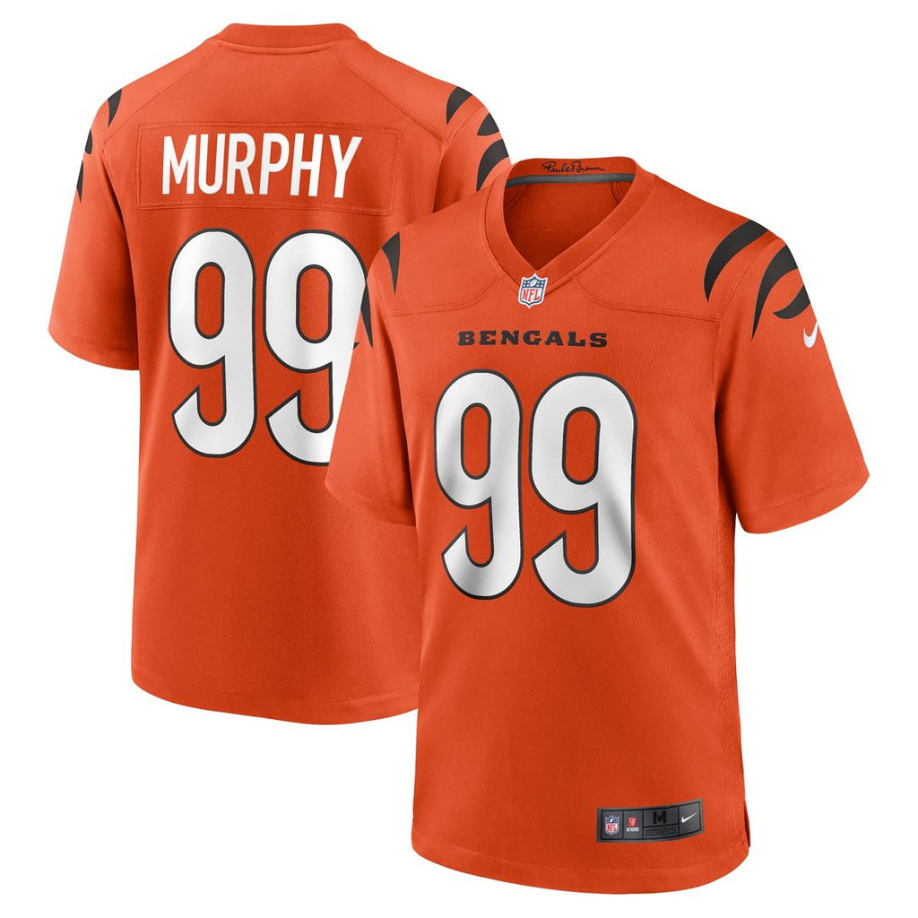 Cincinnati Bengals Myles Murphy Nike Alternate Game Jersey - Orange