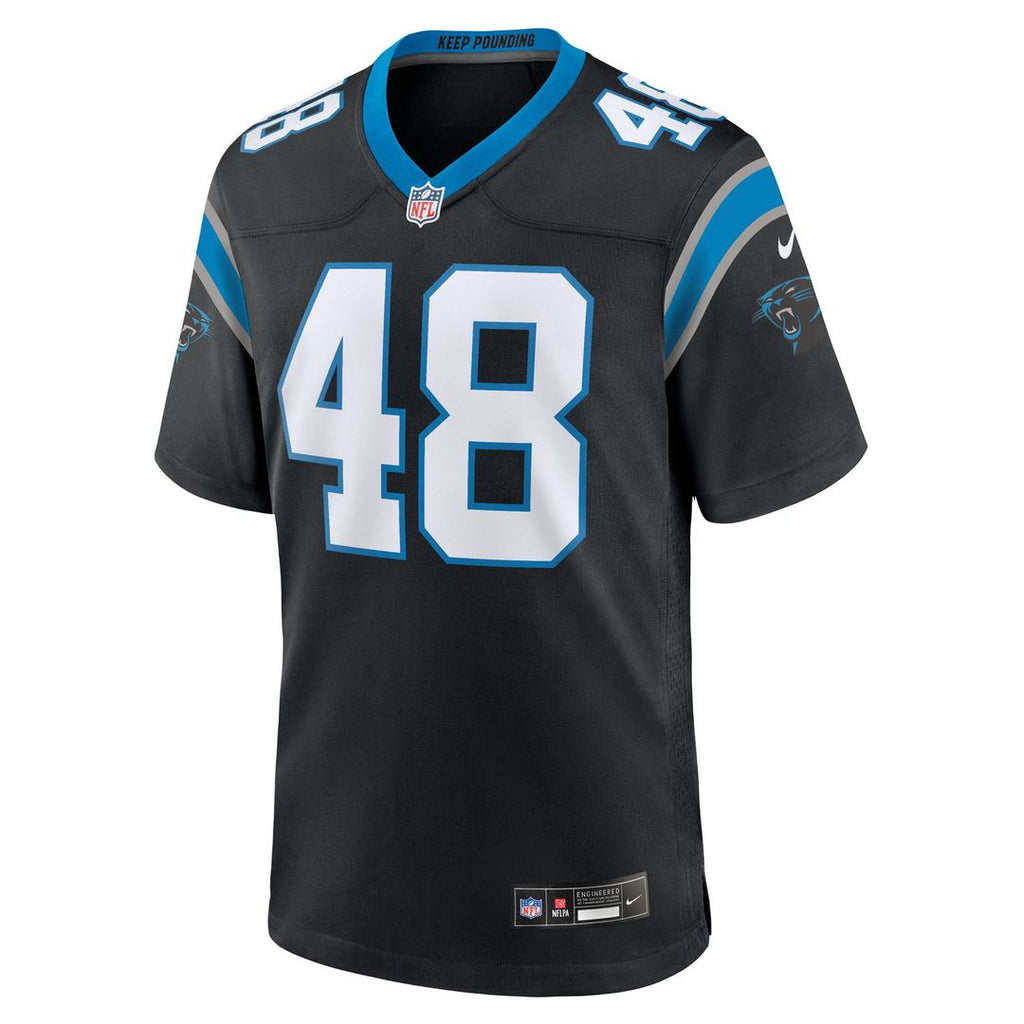 Carolina Panthers Thomas Incoom Nike Team Game Jersey - Black