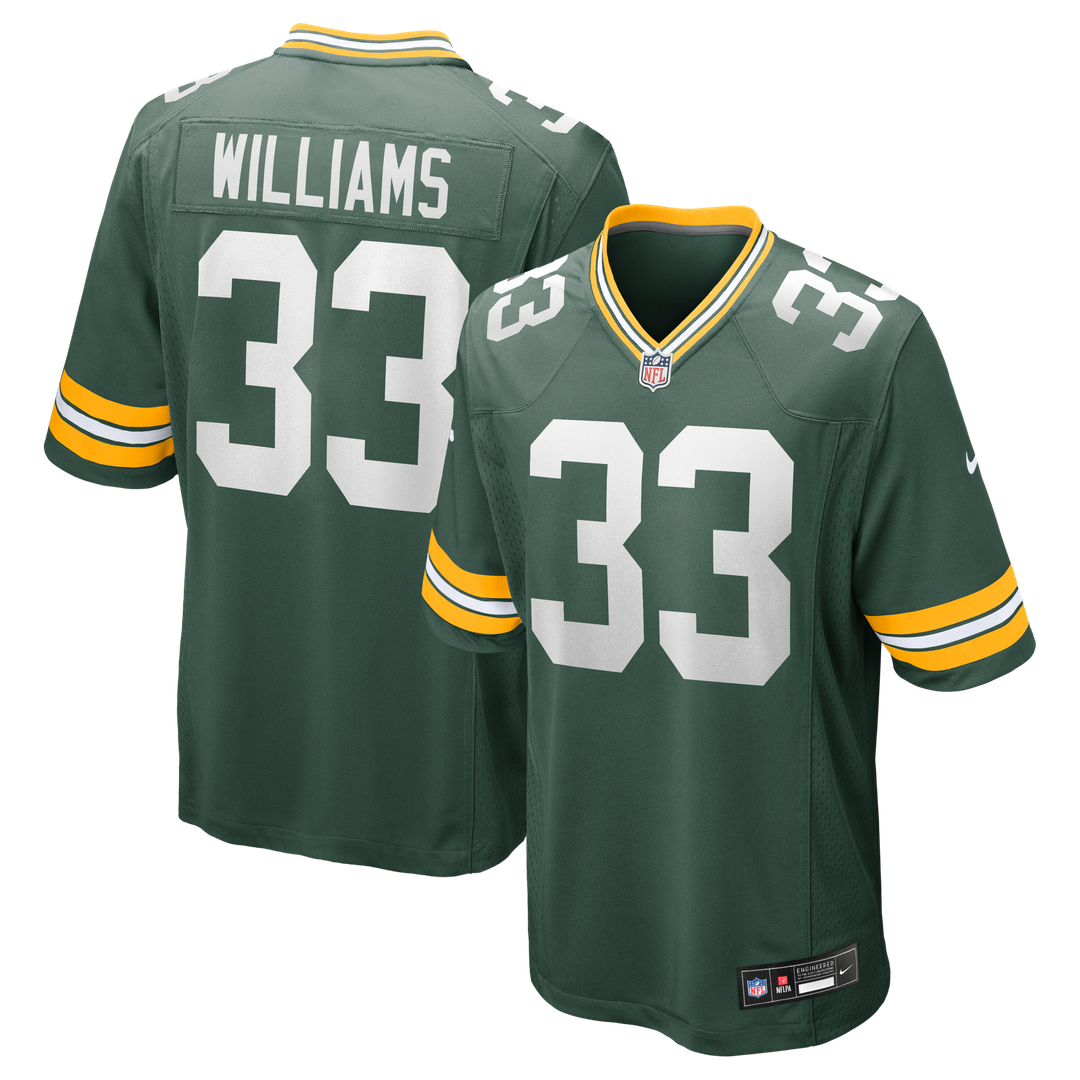 Green Bay Packers Evan Williams Nike Game Jersey - Green