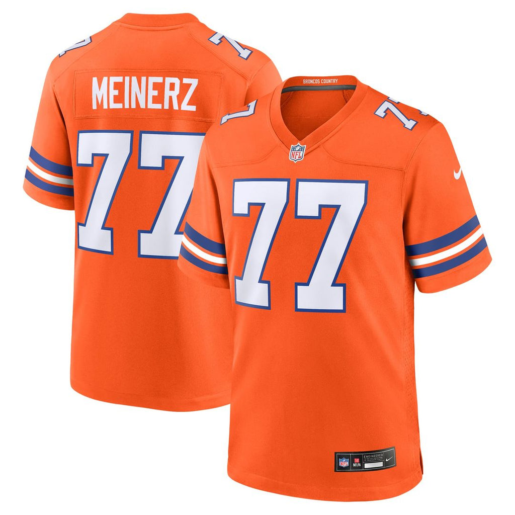 Denver Broncos Quinn Meinerz Nike Alternate Game Jersey - Orange