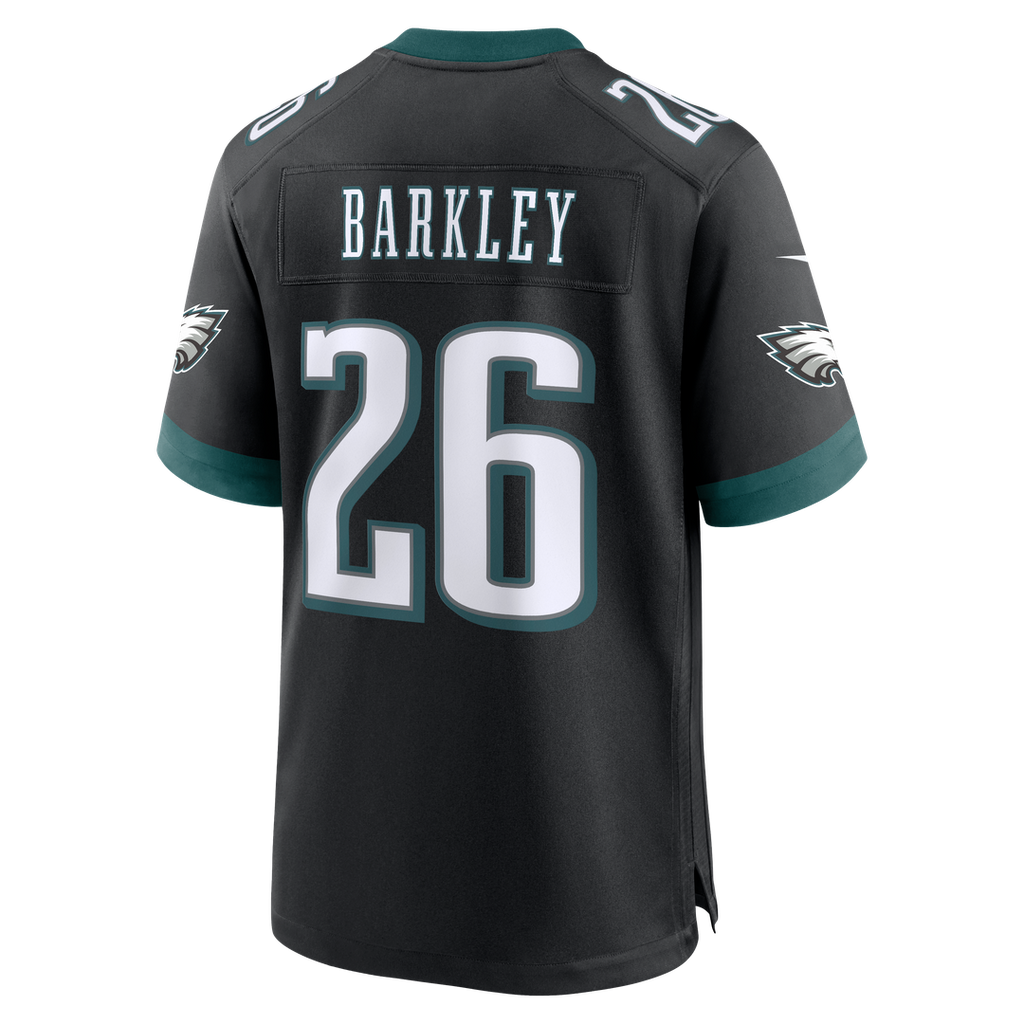 Philadelphia Eagles Saquon Barkley Nike Team Game Jersey - Midnight Green