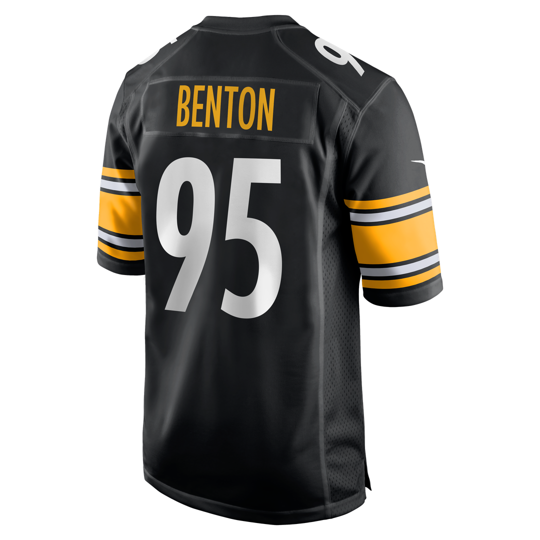 Pittsburgh Steelers Keeanu Benton Nike Team Game Jersey - Black