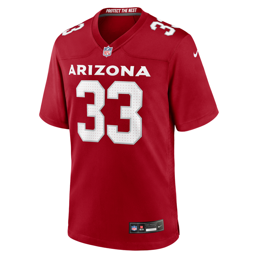 Arizona Cardinals Trey Benson Nike Team Game Jersey - Cardinal