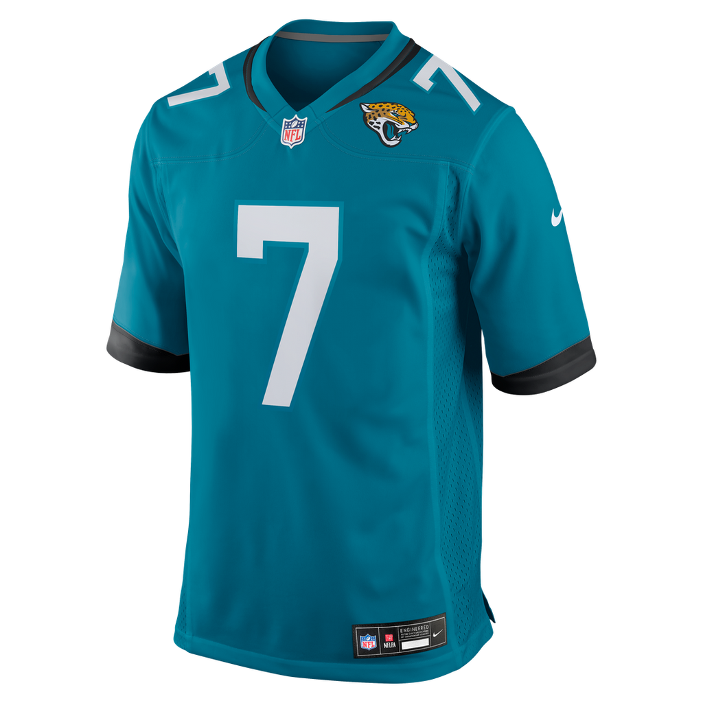 Jacksonville Jaguars Byron Leftwich Nike Retired Player Game Jersey - Teal