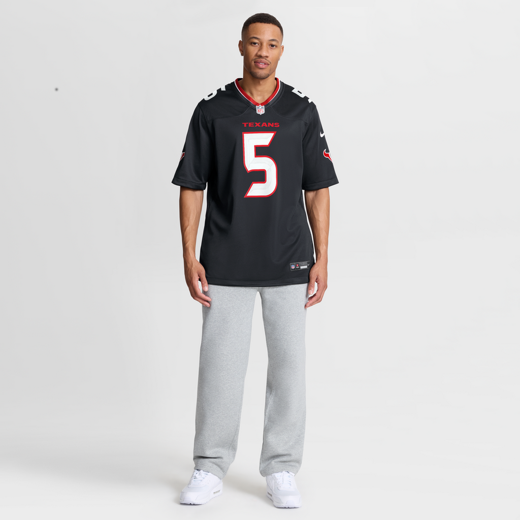 Houston Texans Jalen Pitre Nike Game Jersey - Navy