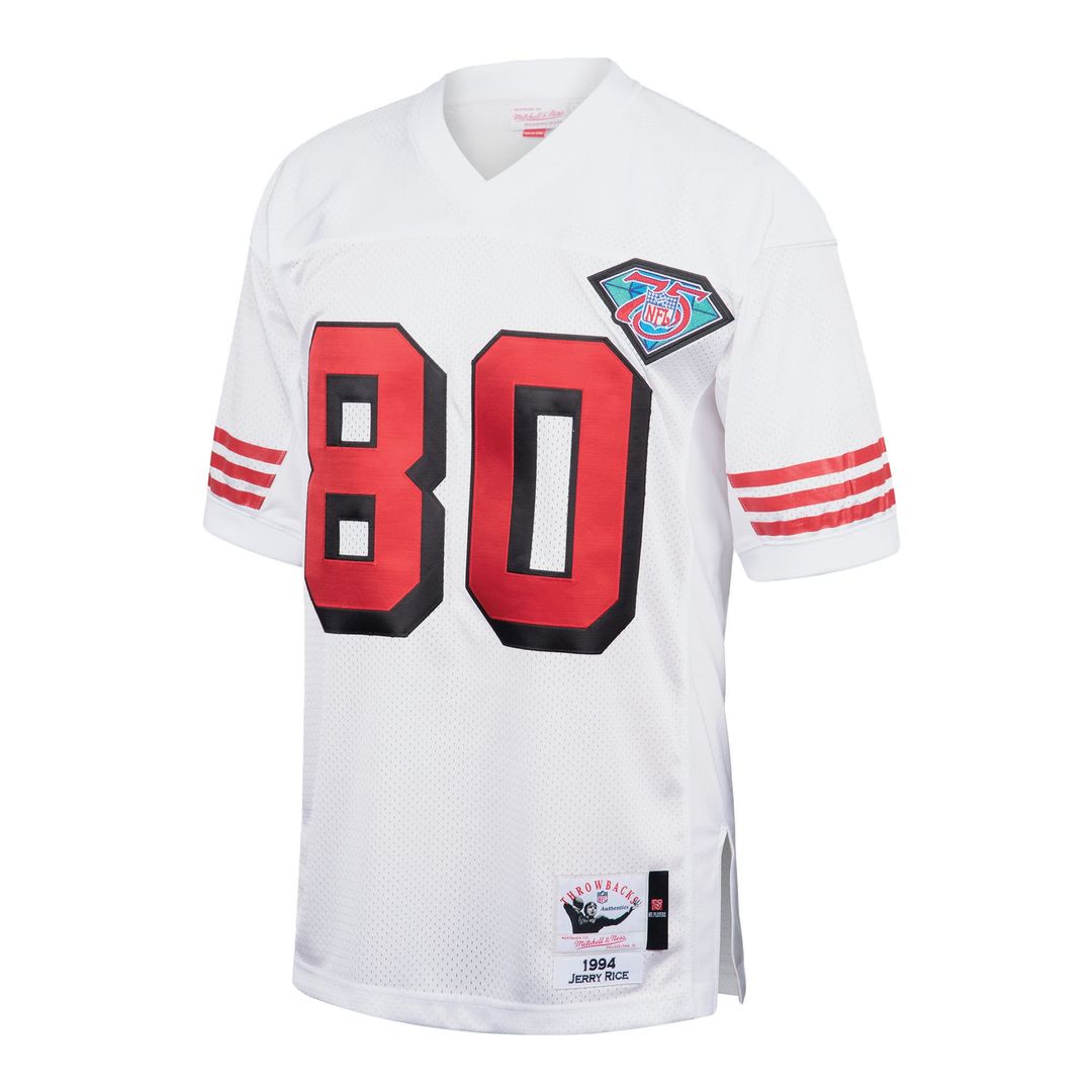 San Francisco 49ers 1994 Jerry Rice Mitchell & Ness Authentic Throwback Retired Player Jersey - Scarlet