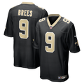 New Orleans Saints Drew Brees Nike Team Game Jersey - Black