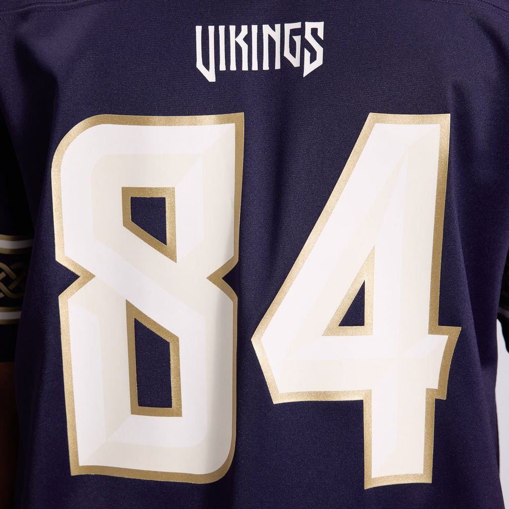 Minnesota Vikings Randy Moss Nike 2026 Rivalries Collection Game Jersey - Purple