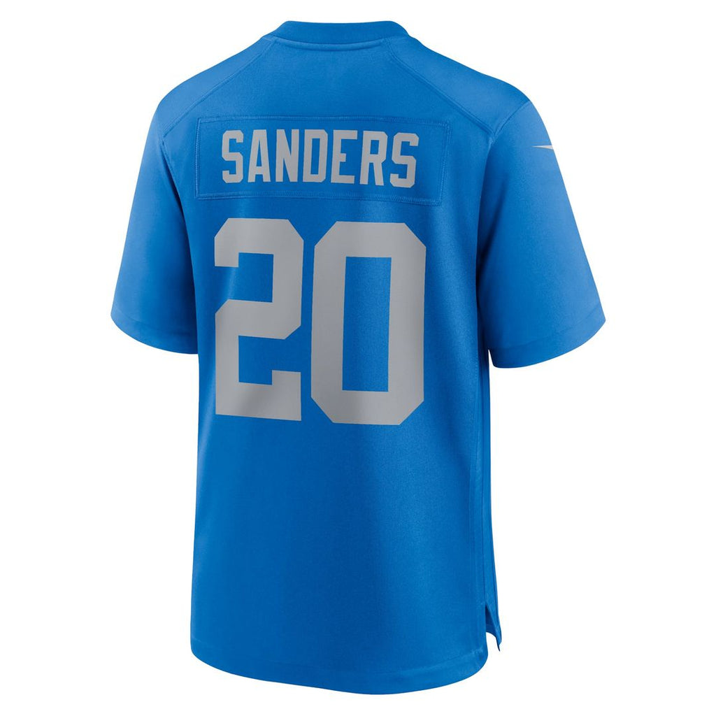 Detroit Lions Barry Sanders Nike Alternate Game Jersey - Blue