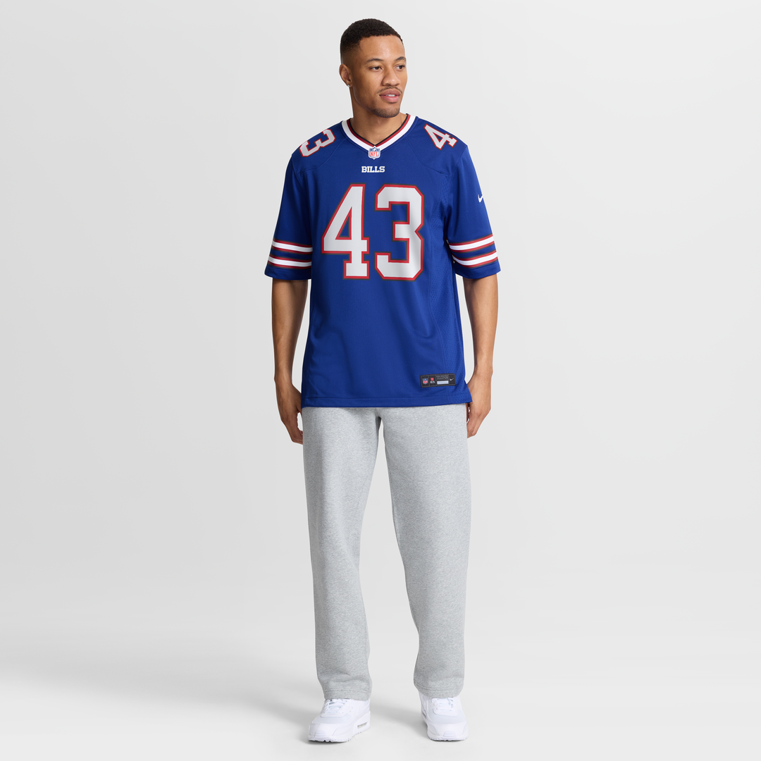 Buffalo Bills Dorian Strong Nike Team Game Jersey - Royal