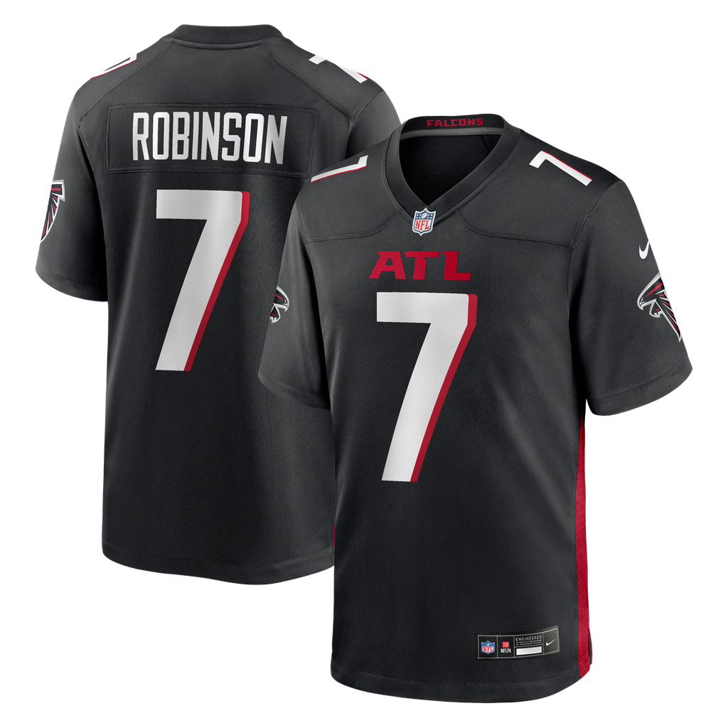 Atlanta Falcons Bijan Robinson Nike Game Jersey - Black