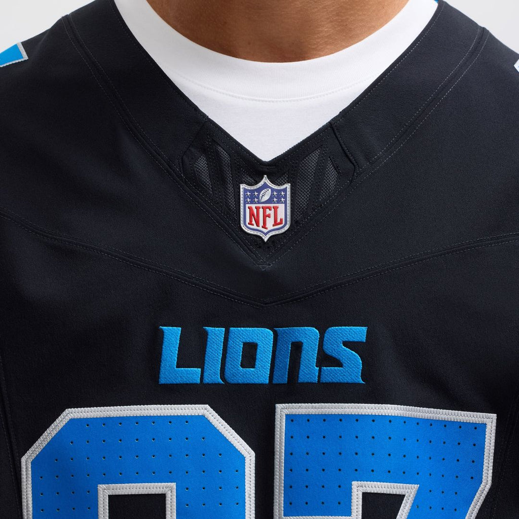 Detroit Lions Aidan Hutchinson Nike Alternate Vapor F.U.S.E. Elite Jersey - Black
