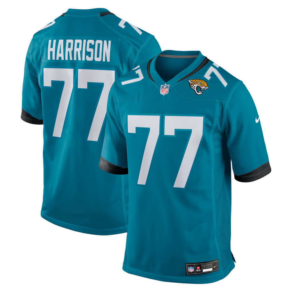 Jacksonville Jaguars Anton Harrison Nike Game Jersey - Teal