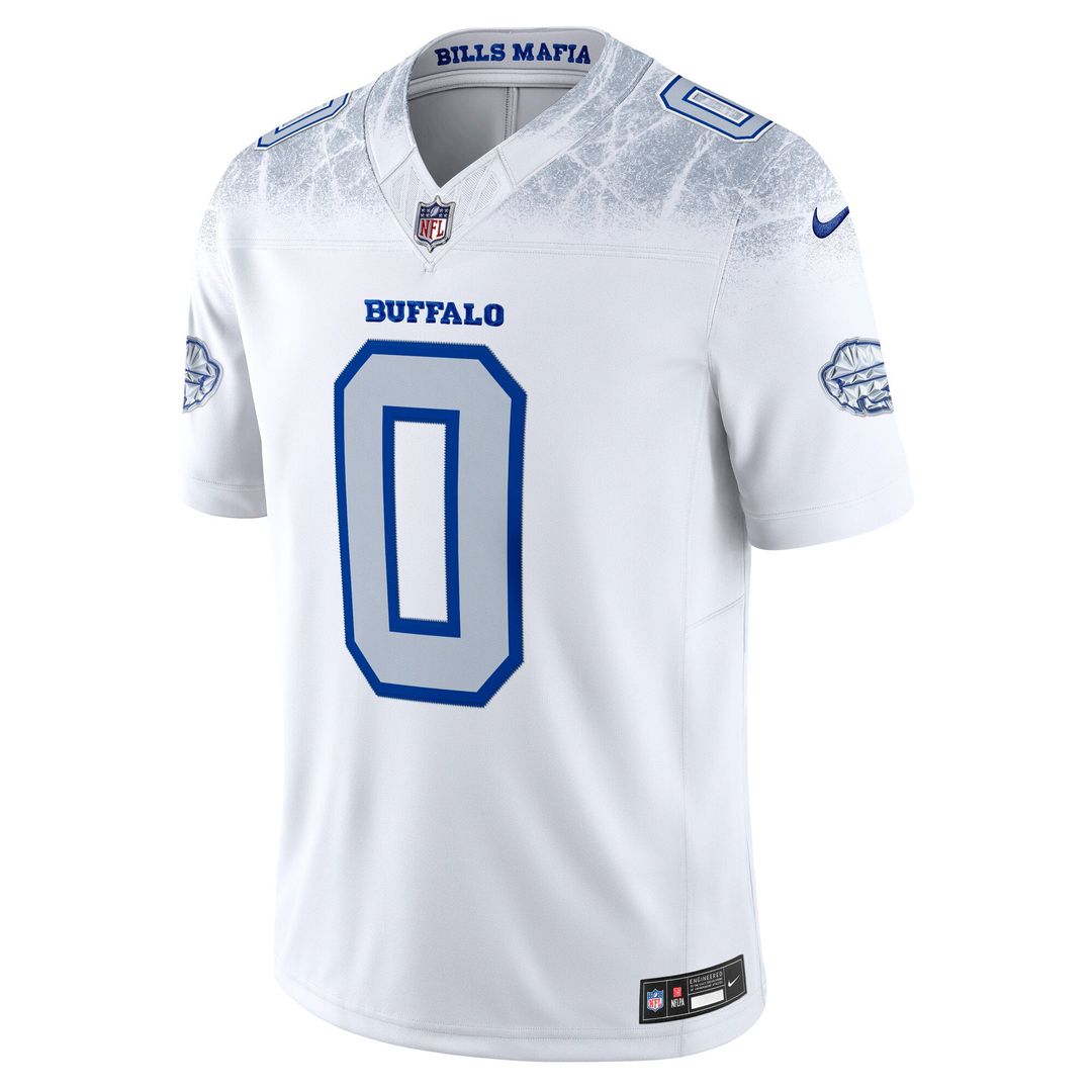 Buffalo Bills Keon Coleman Nike Rivalries Collection Stitched Limited Jersey - White