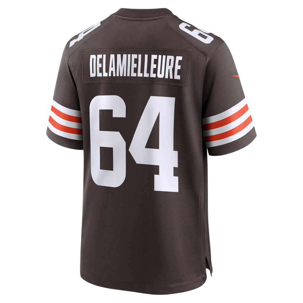 Cleveland Browns Joe DeLamielleure Nike Game Retired Player Jersey - Brown