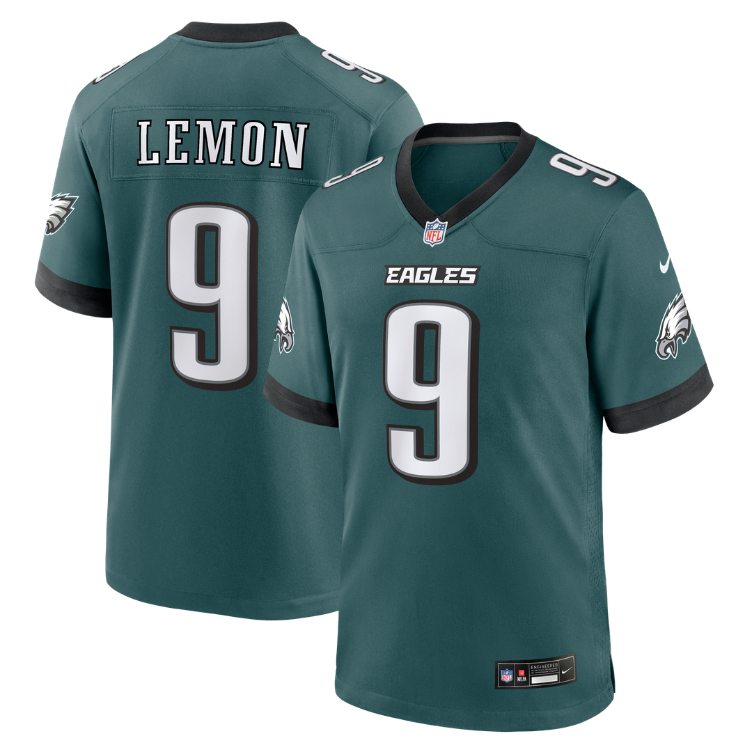 Philadelphia Eagles Makai Lemon Nike Team Game Jersey - Green