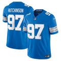 Detroit Lions Aidan Hutchinson Nike Team Vapor F.U.S.E. Stitched Limited Jersey - Blue